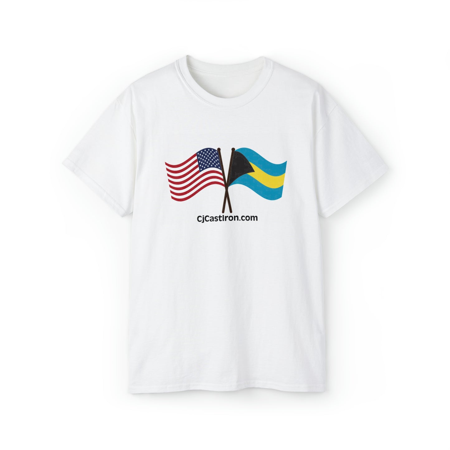 Bahamas USA Flag - Unisex Ultra Cotton Tee