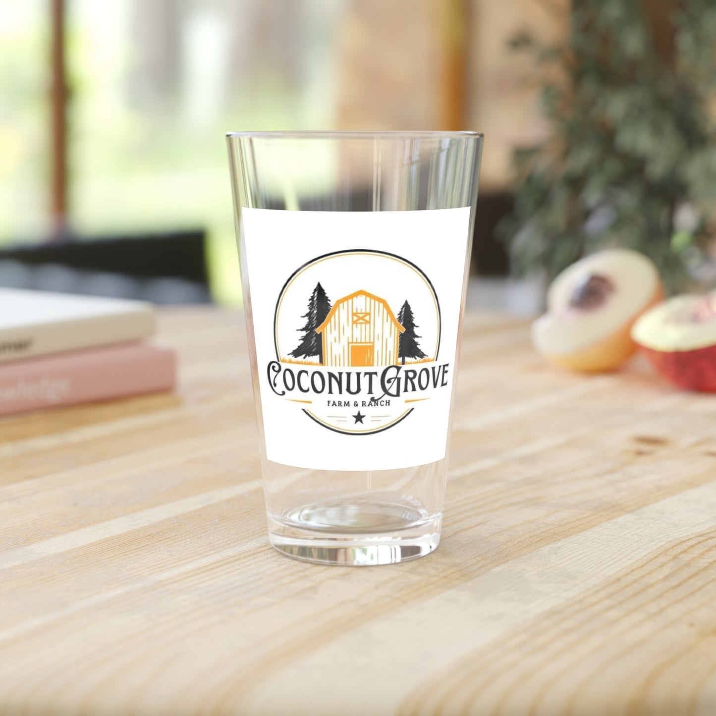 Coconut Grove Pint Glass, 16oz