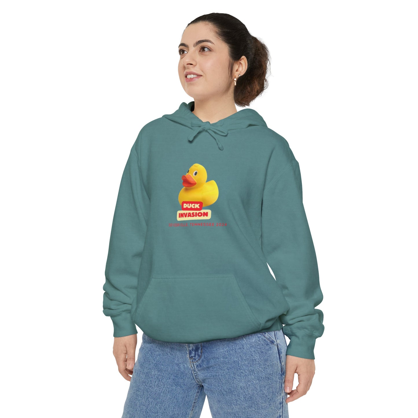 Men Garment-Dyed Hoodie