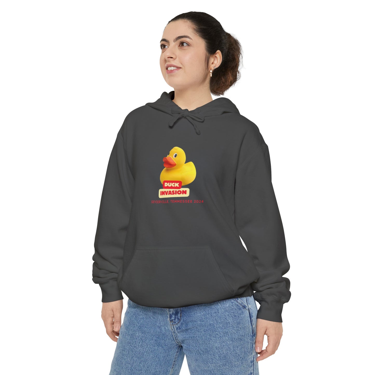 Men Garment-Dyed Hoodie
