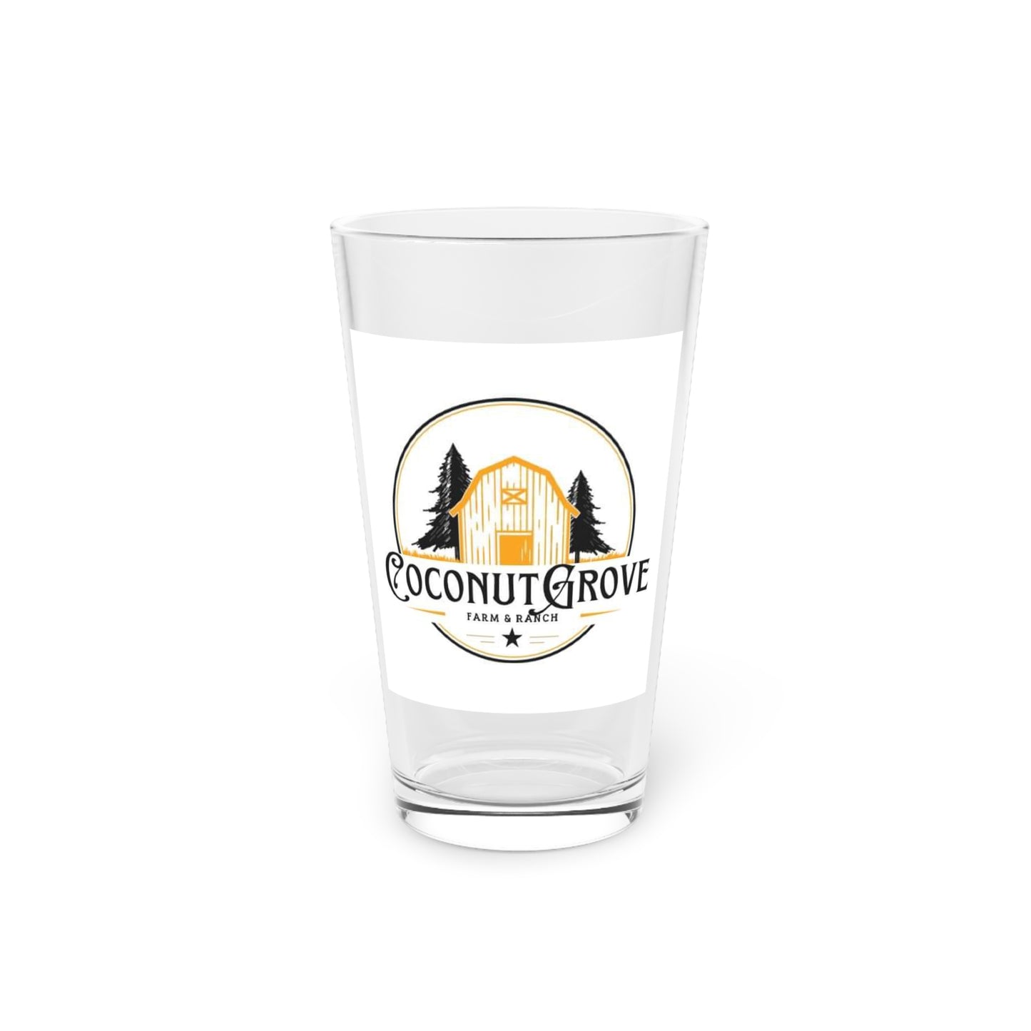 Coconut Grove Pint Glass, 16oz