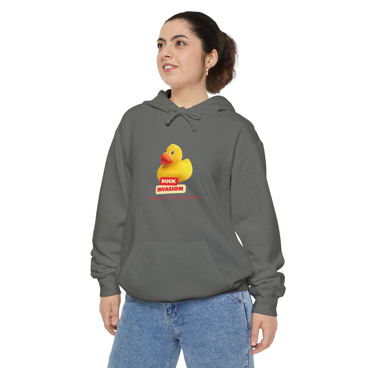 Men Garment-Dyed Hoodie