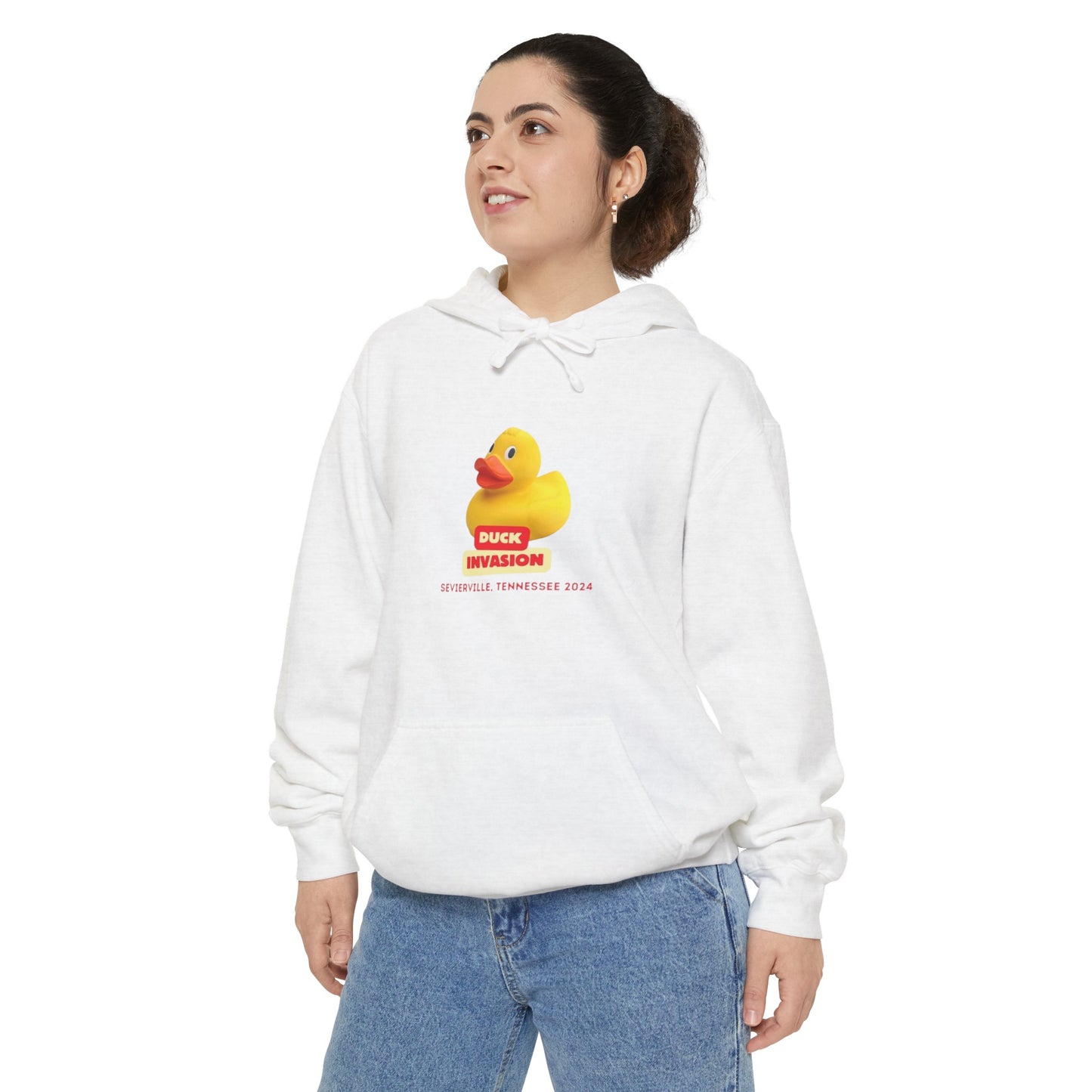 Men Garment-Dyed Hoodie
