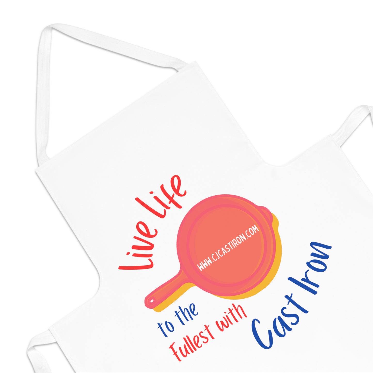 "Live Life" (Colorful) Adult Apron