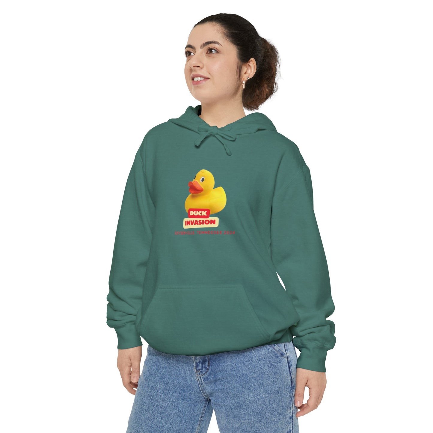 Men Garment-Dyed Hoodie