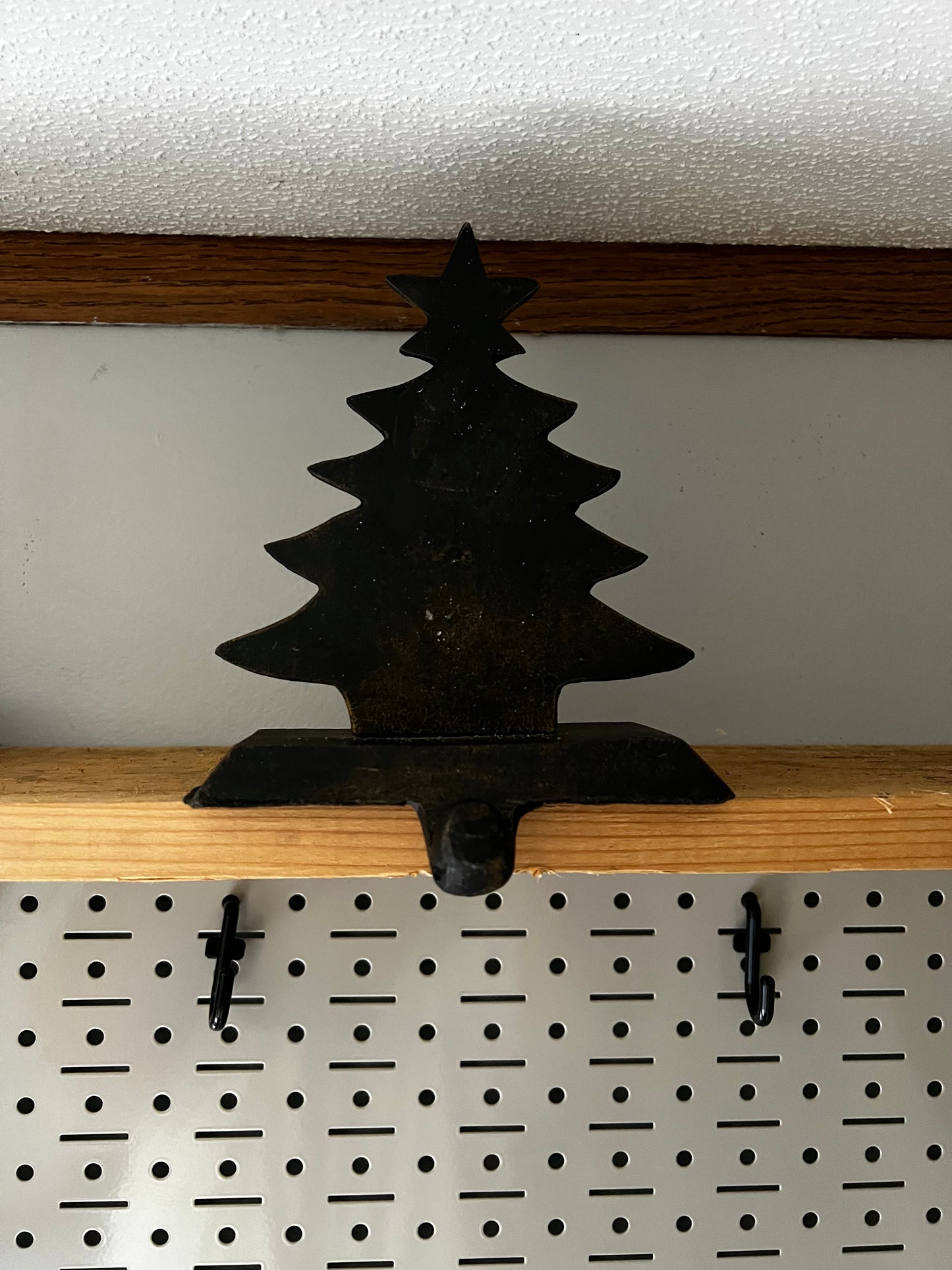 Christmas stocking old cast-iron