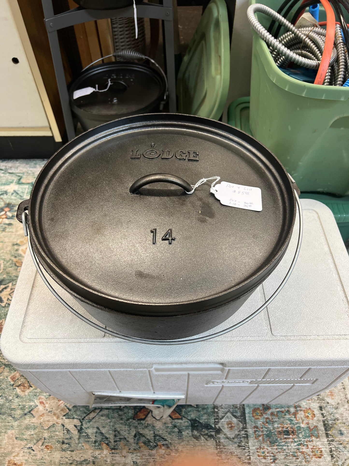 #14 Camping Dutch oven