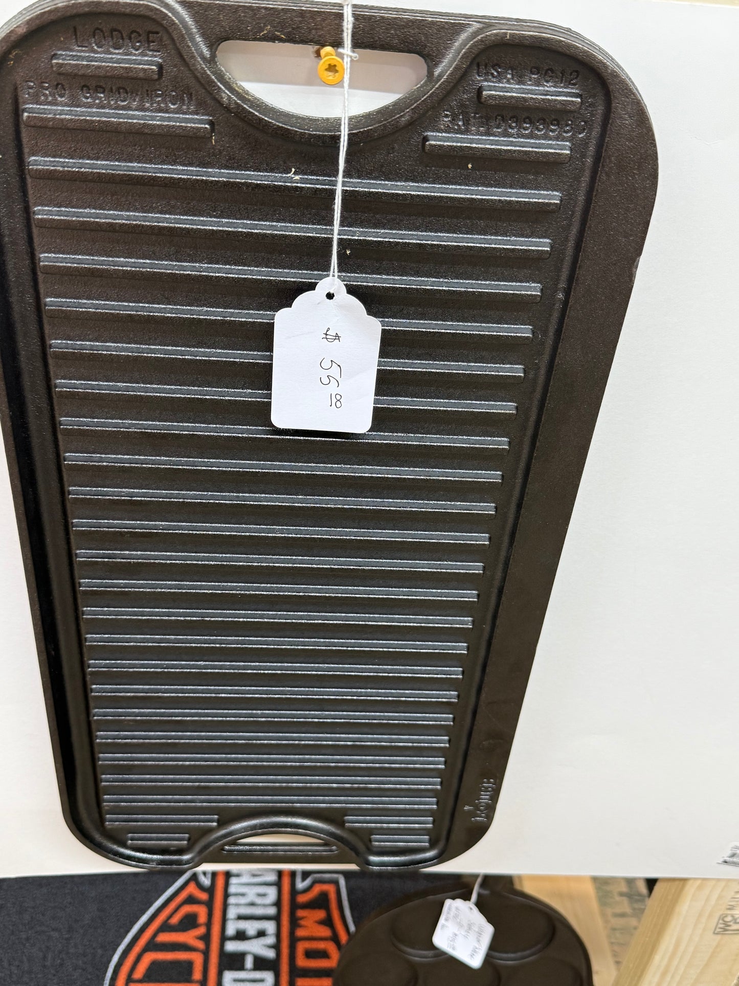 Pg Cast iron grill pan