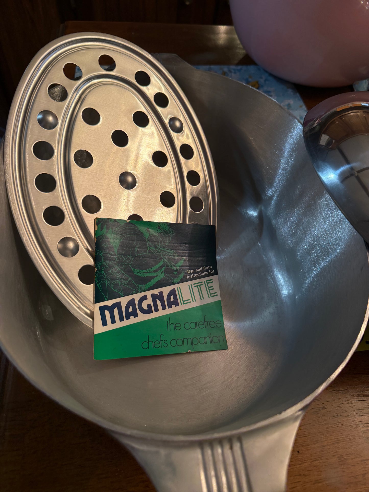 Wagner Ware Magnalite 4265P Vintage Aluminum Oval Roaster