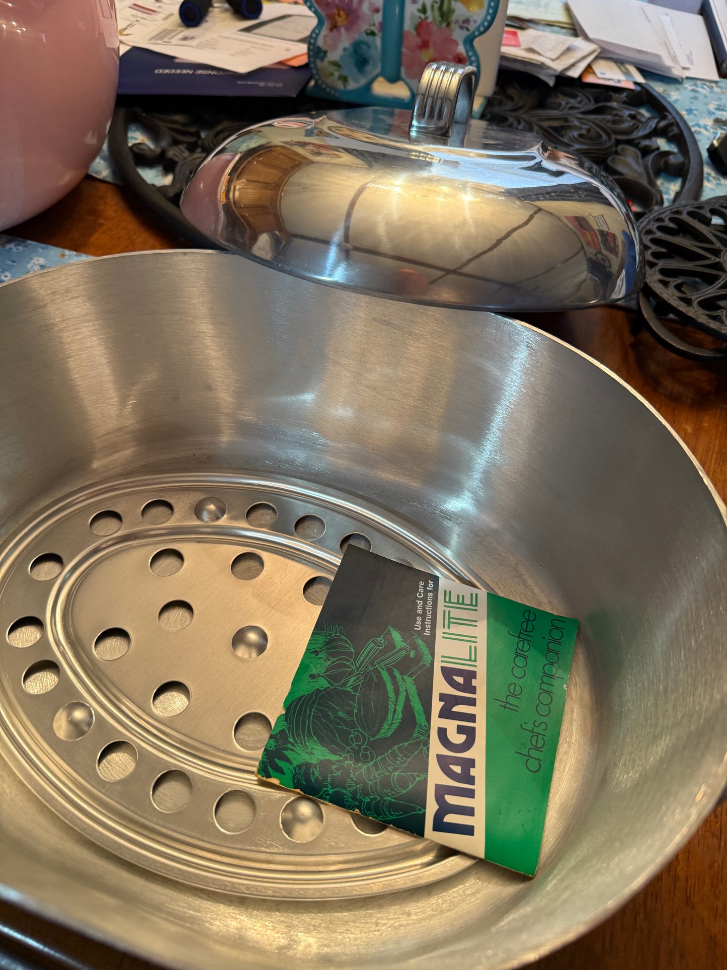 Wagner Ware Magnalite 4265P Vintage Aluminum Oval Roaster