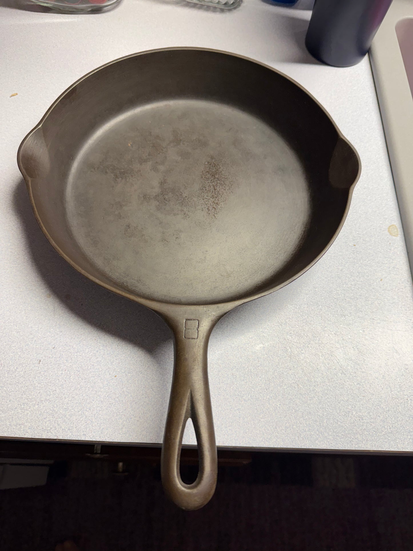 #8 small logo, Griswold skillet