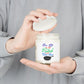 "Live Life" (Colorful Text) Scented Candle, 9oz