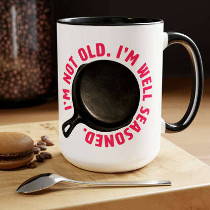 Well-Seasoned (Pink) Mug 15 oz