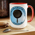 "Live Life to the Fullest with Cast Iron" (Blue) Mug 15 oz