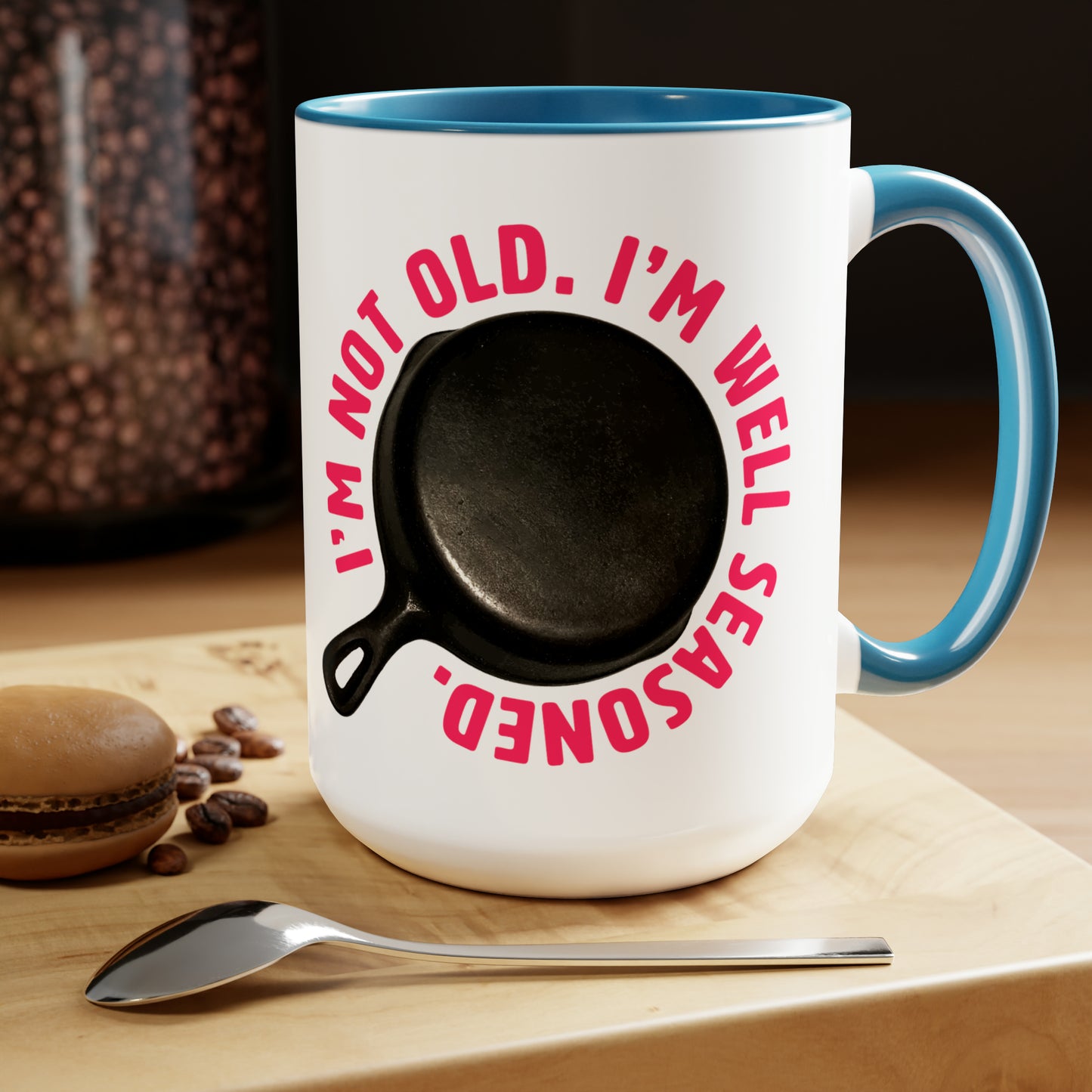Well-Seasoned (Pink) Mug 15 oz