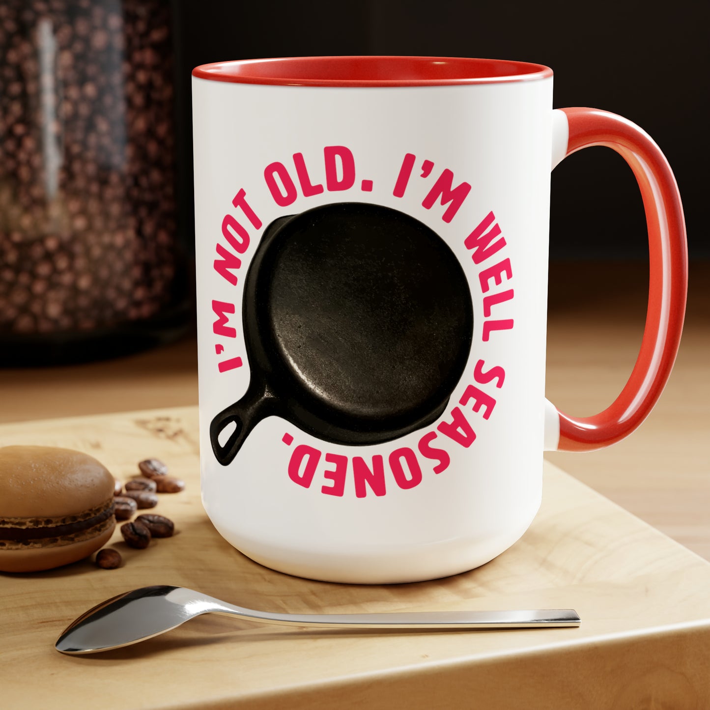 Well-Seasoned (Pink) Mug 15 oz