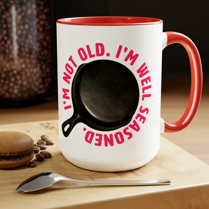 Well-Seasoned (Pink) Mug 15 oz