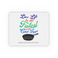Live Life Colorful Text - Mouse Pad