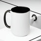 "Live Life to the Fullest with Cast Iron" (Black) Mug 15 oz