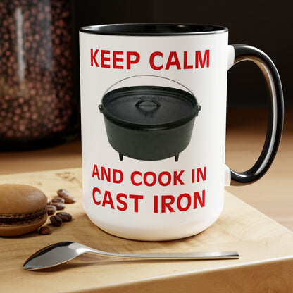 Keep Calm Mug 15 oz