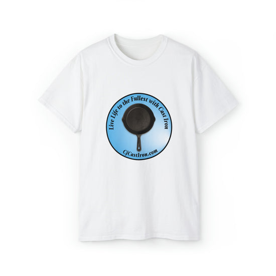 "Live Life" (Blue Gradient) - Unisex Ultra Cotton Tee