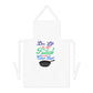 "Live Life" (Colorful Text) Adult Apron