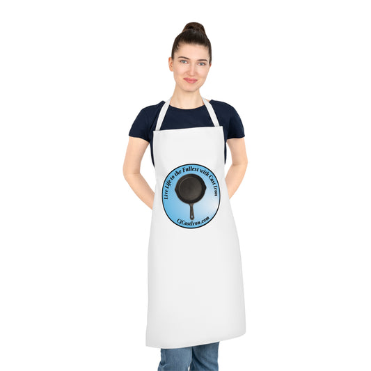 "Live Life" (Blue Gradient) Adult Apron