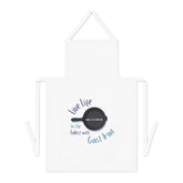 "Live Life to the Fullest with Cast Iron" Adult Apron