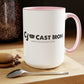Live Life Colorful Text Mug 15 oz