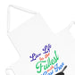 "Live Life" (Colorful Text) Adult Apron
