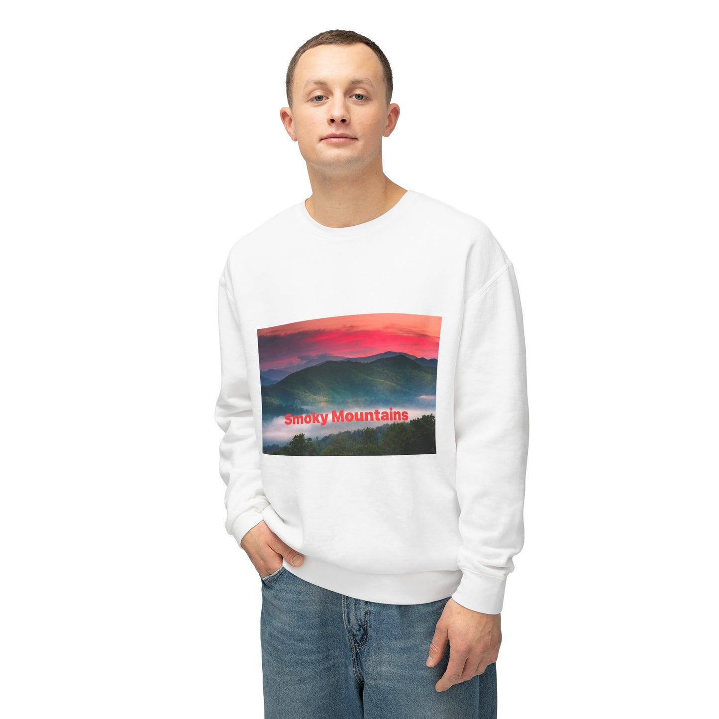 Male Lightweight Crewneck Sweatshirt