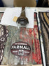 glass oil bottle kitchen oil dispenser with pour spout front view