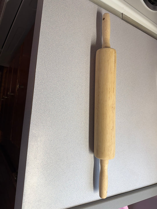 Wood rolling pin