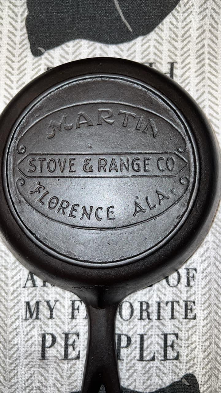 Martin stove and range #3 skillet