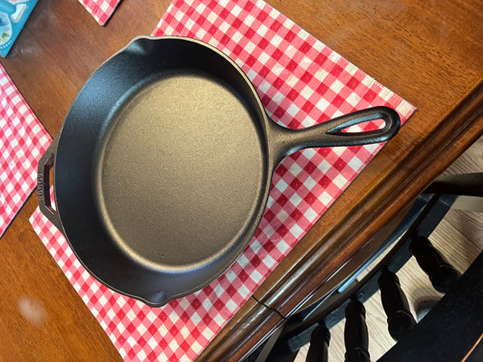 10” Cast Iron Skillet