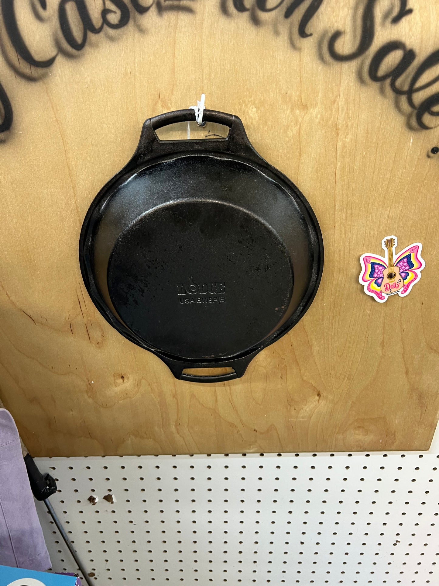 Pie pan, Cast iron