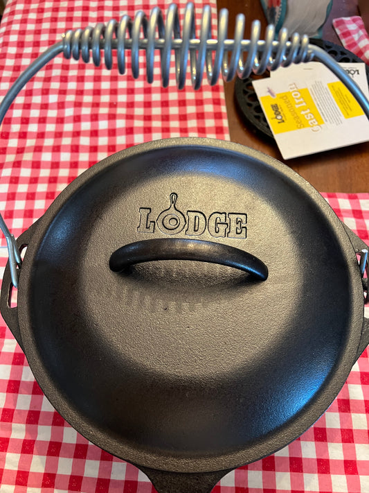Cast-iron Dutch oven