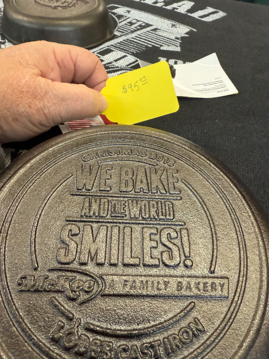 We bake skillet smiles