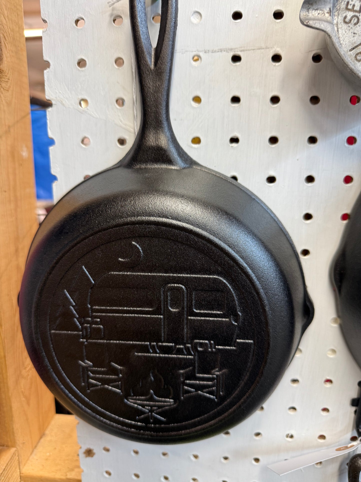 8 inch camper cast-iron skillet