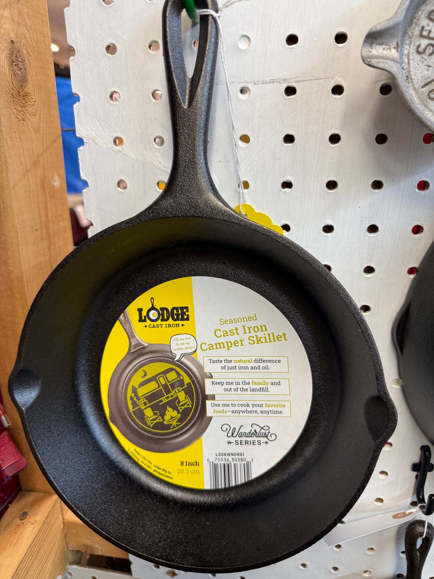 8 inch camper cast-iron skillet