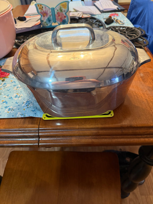 Wagner Ware Magnalite 4265P Vintage Aluminum Oval Roaster