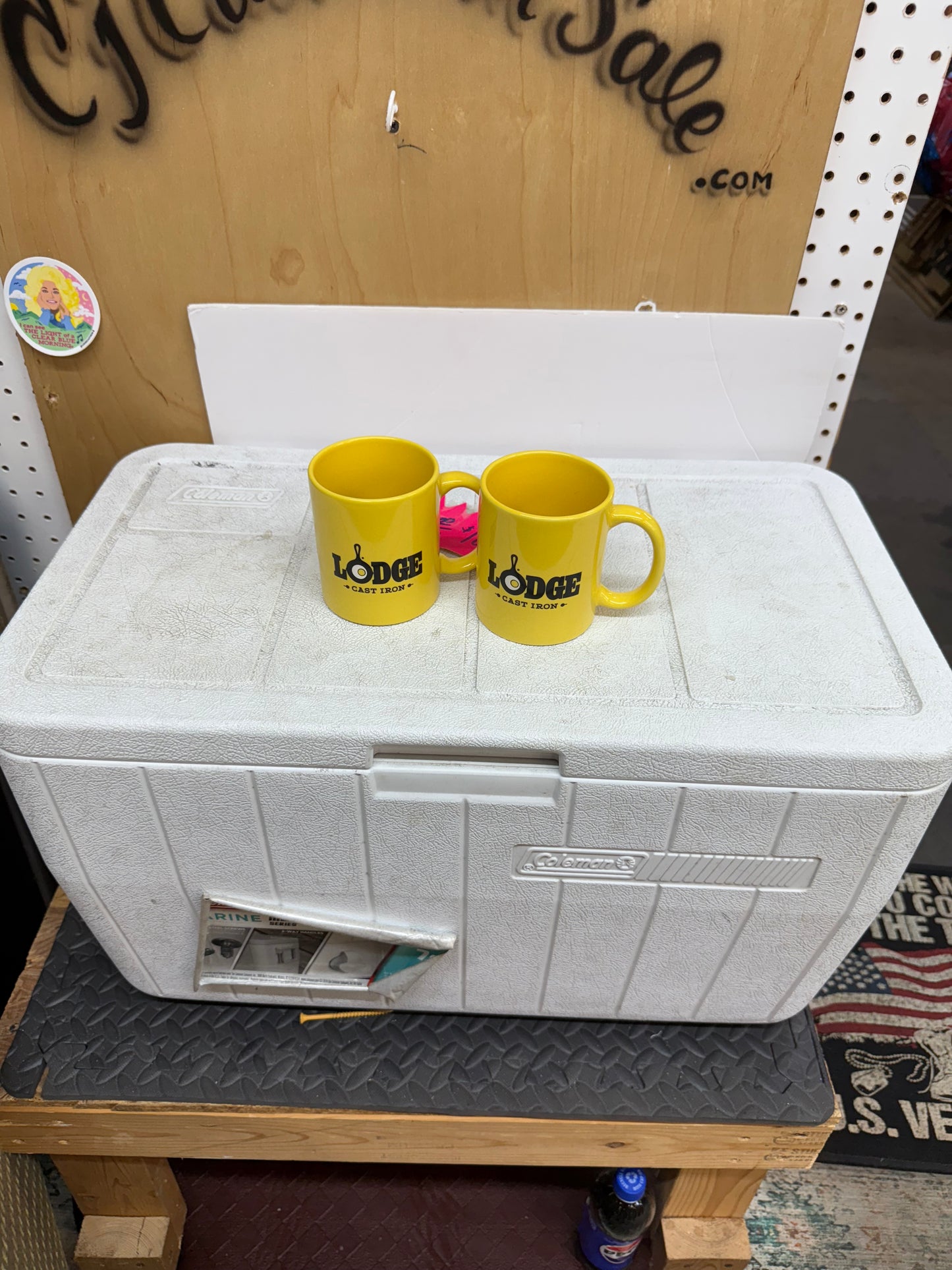 Lodge coffee cup
