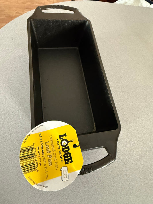 Cast-iron loaf pan 8.5x4.5