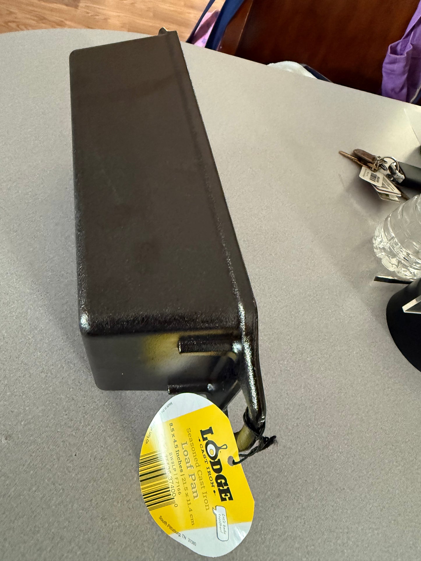 Cast-iron loaf pan 8.5x4.5