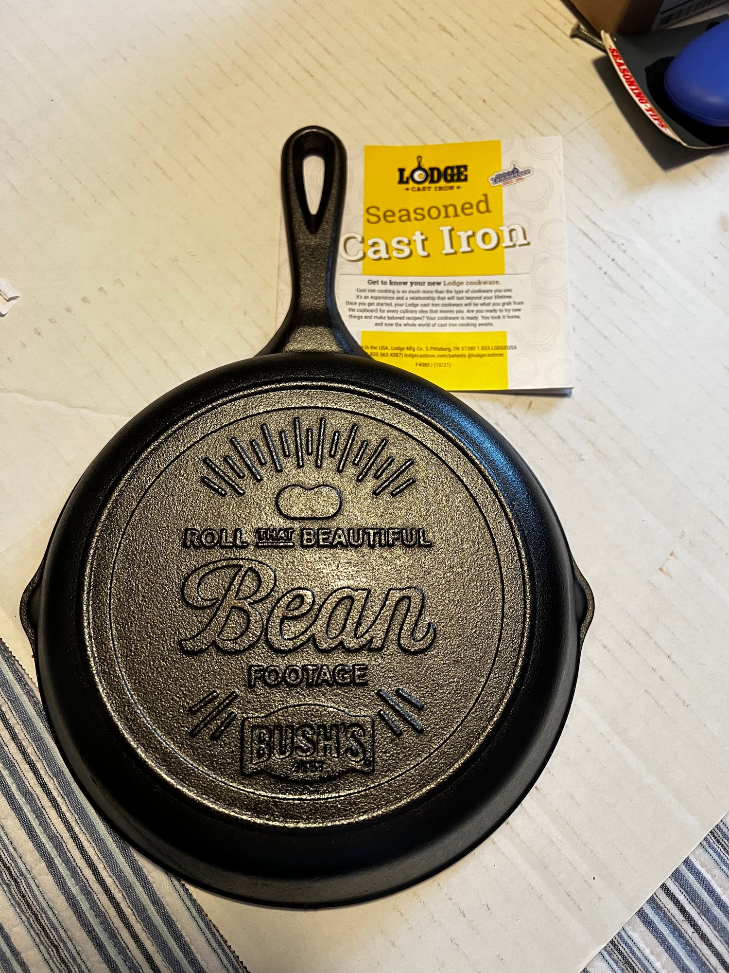 Bush Beans Cast Iron Skiller