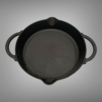 Pioneer Woman Timeless Cast Iron Pan  9.5" Double Handled Skillet.
