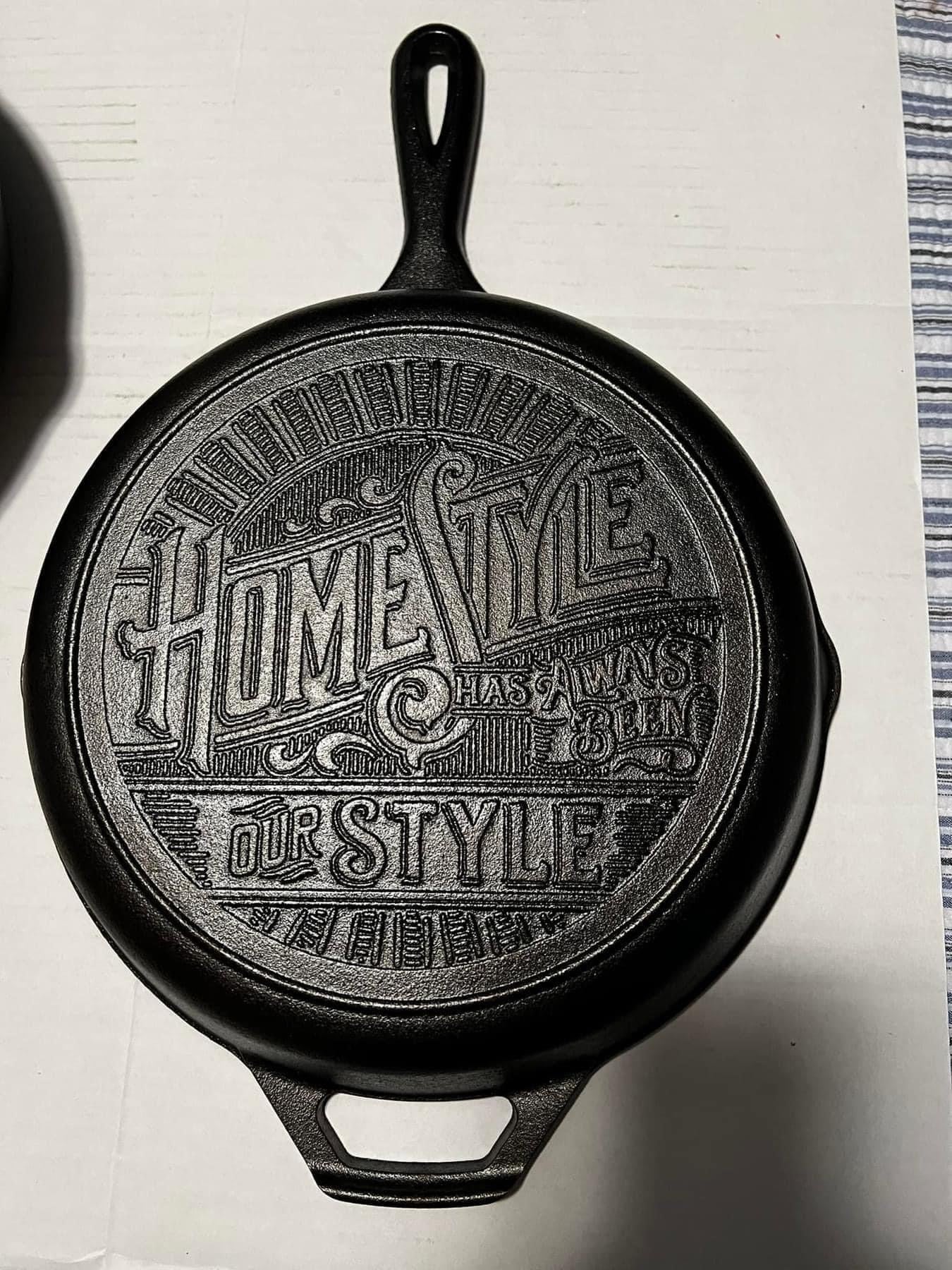 Lodge Homestyle Seasoned Skillet